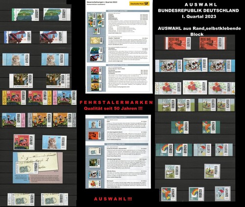 Bund 2023 briefmarken - bund,
