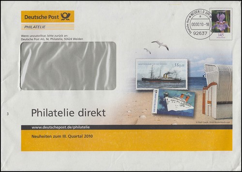 Plusbrief 494 schwertlilie - f,