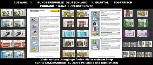 Bund 2024 briefmarken - bund,