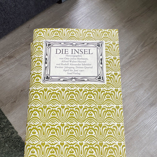 Insel verlag die - insel,