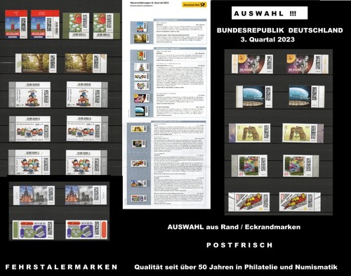 Bund 2023 briefmarken - bund,
