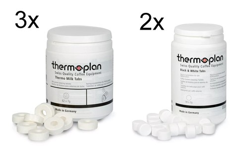 Thermoplan black white tab set - thermoplan,