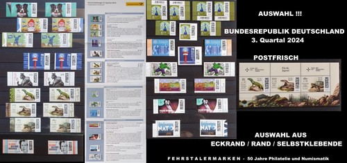 Bund 2024 briefmarken - bund, -briefmarken