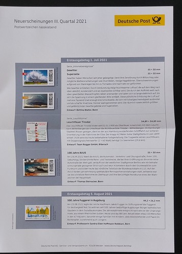 Quartal 2021 postfrisch - quartal,