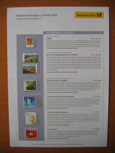 Pwz deutsche post philatelie - deutsche,