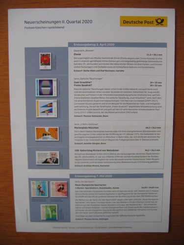 Pwz deutsche post philatelie - pwz,